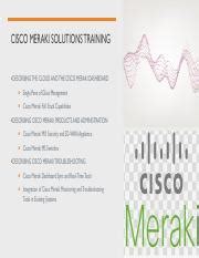 cisco meraki training|cisco meraki free course.